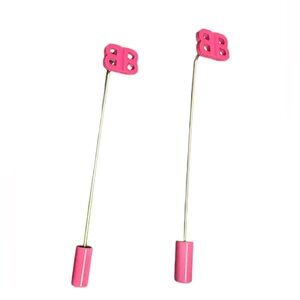 Balenciaga Hot Pink earrings